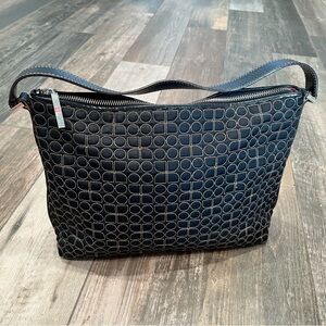 Kate Spade New York Dot Noel Quilted Amanda Shoulder Bag Purse Suede Interior